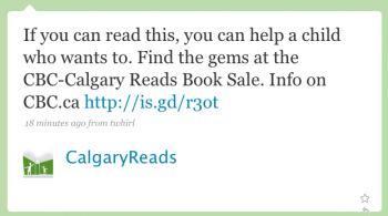 CalgaryReads: If you can read this, you cano help a child who wants to